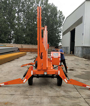 陜西天通實(shí)業(yè)有限公司采購曲臂式升降機(jī)